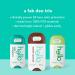 hello Deodorant Variety Pack (Sweet Coconut Fresh Citrus White Sage) & Unicorn Aluminum Free Deodorant for Women Girls Safe for Kids Dermatologically tested Natural Fragrance 2 Pack - Buy Online on GoSupps.com