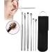 Innovative 6-in-1 Earwax Cleaner Tool Set | Ear Wax Removal Kit for Face Wash | Reusable Ear Pick Tools | Black One Size - Buy Online on GoSupps.com