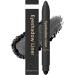 Eye-liner et ombre paupi res 2 en 1 crayon illuminateur cr me waterproof ombre paupi res facile appliquer tenue longue dur e sans bavures couleur lisse et facile appliquer (Noir)