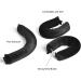 4pcs Heatless Blowout Hair Curlers for Long Hair Jumbo Flexi Rods Soft Overnight Hair Rollers Black - Buy Online on GoSupps.com