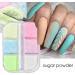 Prevessel Nail Pigment Powder - 6 Bright Neon Colors Glow in the Dark Glitter for DIY Nail Art & Decoration - Perfect for Women & Girls - Buy Online on GoSupps.com