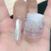 Super Glossy White Pearl Chrome Nail Powder - Iridescent Pigment for Magic Mirror Effect Nails - Buy Online on GoSupps.com