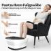 Relaxing Foot Bubble Bath & Massager - Foldable Heated Remote Control 16 Shiatsu Rolls - Buy Online on GoSupps.com