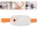 Haofy Portable Heating Belt for Menstrual Pain Relief - USB Rechargeable Digital Display Quick Warmth for Women & Girls (Orange) - Buy Online on GoSupps.com