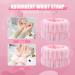 Gugugo Hair Band Set - 3 Pink Makeup & Skincare Headbands for Face Washing | Terry & Sponge - Perfect for Cosmetics Routine - Buy Online on GoSupps.com