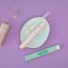 Malva Belle Crystal Glass Nail File - Professional Salon Manicure/Pedicure Tool for Natural Nails - Light Pink (2mm) - Buy Online on GoSupps.com