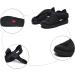Yytcsjz Women's Wide Width Diabetic Walking Sneakers - Extra Wide Surgery Recovery Shoe for Edema - Non Slip Comfortable Shoes for Elderly - Black 24.5cm - Buy Online on GoSupps.com