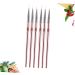FOMIYES 6 Sets Nail Art Tips Builder Brush Nail Brushes for Nail Art Nail Drawing Pen Colored Drawing Tool for Manicure Nail Art Liner Drawing Brushes Nail Pen Poly Pink Painted Pull Pen - Buy Online on GoSupps.com