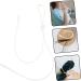 HONMEET Eyelash Tweezers Eyelash Separator Tool Wrist Band Strap Lash Extension Tweezer Parts Tweezers Protector for Lashes Lash Tweezers Holder Protector Eyelash Tool White 26.00X1.00X0.50CM - Buy Online on GoSupps.com