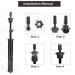 Adjustable Wig Stand Tripod for Styling and Training with Carry Bag - Black - Buy Online on GoSupps.com