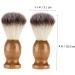 Magiclulu 6 STK Razor Brush & Hair Cleaning Tools | Professional Men's Hairdressing Accessories | Portable Wooden Suit Grooming Kit - Buy Online on GoSupps.com