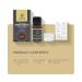 Parallel Products Spot Color Henna Kit - Professional Henna Hair Dye for Grey Coverage - 3g Deep Dark Brown Root Touch Up with Mixing Dish - Buy Online on GoSupps.com