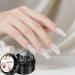  CGACCSD 3D Nail Gel | 3D Fiberglass Extension Tips - Waterless Glue - Hard French Tip Gel | For manicures pedicures French tips rhinestone foil - Buy Online on GoSupps.com