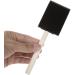 100 Pack 2 inch Foam Brush Sponge Wood Handle Paint Brush Foam Sponge Brush for Acrylics  Stains  Varnishes  Crafts - Buy Online on GoSupps.com