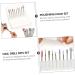 minkissy Nail Set Acrylic Nail Drill Bits Nail File Acrylic Nails Drill Bit Cuticle Drill Bits Diamond Drill Bits Professional Nail Drill Nail Grinding Head Earphone Manicure Metal - Buy Online on GoSupps.com