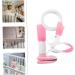 Hohopeti Feeding Stand Bottles for Babies Hands Free Bottle Holder Bed Frame Brackets Crib Bottle Holder Self Feeding Bottle Holder Rotating Baby Bottle Rack Twin Bottle Holder Bedstead Abs - Buy Online on GoSupps.com