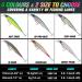6-Piece Jerkbait Kit for Bass Fishing - 110mm Minnow Lure, Suspending Jerk Baits Fishing Lures - Buy Online on GoSupps.com