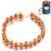 Ghasitaram Gifts Rakhi for Brother Rakhis Online Set of 2-1406 Elegant rudraksh Bracelet with 100 GMS of Dryfruits Mix Can