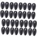 Housoutil 50 Pair Ear Shield Protector Ear Caps for Shower Ear Covers for Shower Ear Covers for Hair Dryer Waterproof Ear Cover Ear Protectors Hair Salon Ear Caps Ear Buds Tool Dedicated 7.5x4cm Black - Buy Online on GoSupps.com