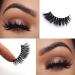 Faux Mink 5D Wispy Natural Volume Lashes Pack - 5 Pairs | Reusable Handmade Fluffy False Eyelashes - Buy Online on GoSupps.com