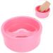 Hand Soak Bowl Portable Lightweight Nail Art Soak Bowl Durable False Nails For Clean Fingers Nail Art Remove Nail Polish - Buy Online on GoSupps.com