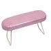 AORAEM Nail Arm Rest Cushion with Bracket - Plum Pink Hand Pillow for Manicures and DIY Nail Art - Buy Online on GoSupps.com