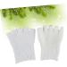 VINTORKY 1 Pair Moisturizing Gel Socks Five Finger Socks Thumb Bunion Corrector Open Toe Gel Socks Men Silicone Socks Moisturising Five Toe Gel Socks Gel Feet Sock Five Toes Toe Socks White - Buy Online on GoSupps.com