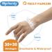 Hysimedy Silicone Bandages for Sensitive Skin - Pain-Free Bandaids for Kids and Elderly - Hypoallergenic Flexible Fabric - 0.75''x3'' (60 Counts) - Buy Online on GoSupps.com