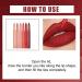 6pcs Lipstick Pencils Lip Liner Waterproof Practical Lip Pencils for Various Occasions - Buy Online on GoSupps.com