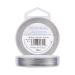 BENECREAT 300-Feet 0.018inch/ 0.46mm Tiger Tail Beading Wire 7-Strand Bead Stringing Wire for Necklace Bracelet Making 0.46mm - 7 Strands Lightgrey