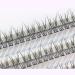 Fishtail Design Individual False Eyelashes - Long Soft Black 0.07 C Curl 8mm Premade Spikes for Elegant Beauty | International Shipping - Buy Online on GoSupps.com