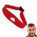 Tedious Hair Cutting Bands - Hair Trimming Tool - Haircut Bands Hairline Shaping Tool for Hair Salons Red