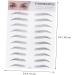 DOITOOL 2pcs 3d Eyebrow Stickers Hair Like Eyebrows Natural Eyebrow Transfer Stickers Miss Tool Make up - Buy Online on GoSupps.com