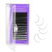 Nagaraku 5 tablets 11/12/14/14/15mm 0.20 d Curl single eyelashes Individual eyelash extension permanent volume eyelashes eyelash extensions gently matt black 16 rows (total 5 trays) 11 12 13 14 15mm 0.20 d