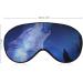 Wolf Howling Starry Sky Sleep Mask - Adjustable Blindfold for Night Travel and Nap - Buy Online on GoSupps.com