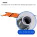 Folding Medical Stretcher Aluminum Alloy Stretcher with Handles First Aid Rescue Stretcher Lightweight Alloy Folding Stretcher and Carry Bag Orange - Buy Online on GoSupps.com