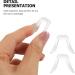 Ciieeo 3pcs U Shaped Silicone Eyeglass Nose Pads - Comfortable Support for Glasses & Sunglasses - Buy Online on GoSupps.com