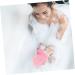 Hemoton 2pcs Unicorn Bath Ball Sponges - Exfoliating Spa Loofah for Kids & Adults - Pink Body Puff Shower Pouf for Dead Skin Cleansing - Buy Online on GoSupps.com