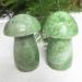 Crystal Rough Natural Crystal Rough Natural Green Serpentine Quartz Mushroom Hsiuyen Jade Crystal Buttom Mushroom 1pcs Suitable for Home - Buy Online on GoSupps.com