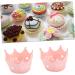 BESTonZON Halloween Decor 24pcs Pink Paper Cups Wrapping Halloween Decoration - Buy Online on GoSupps.com