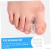 FRCOLOR Orthopedic Bunion Brace 4 Pairs Splitter Pedicure Tools - Thumb Splint Dividers Valgus Spacer Overlap Middle Pads - Buy Online on GoSupps.com