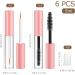FOMIYES 6 Pcs Eyeliner Stick Pink Containers Pink Mascara Empty Eyeliner Tube Empty Eyeliner Bottle Cosmetic - Buy Online on GoSupps.com