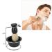 Professional Beard Shaving Brush Kit - 3 Piece Nylon Brush & Stand for Travel | Best Facial Care - Buy Online on GoSupps.com