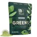 Healthy Greens Organic Superfood Powder (Berry Blast) - Premium Super Greens Blend with Ashwagandha, Spirulina, and Antioxidants | Energize, Detox and Alkalize with Healthy Greens Drink | 30 Servings
