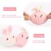 Cute Snack Pillow Bunny Plush Toy - Kawaii Rabbit Pudding Pillow with Removable Bunny Dolls - Creative Gift for Kids - 8 Sakura Bunnies - Buy Online on GoSupps.com