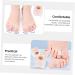 BESPORTBLE 2 Pairs Toe Separator Bunion Cushion Sleeves - Big Toe Separators for Men - Multi-Use Tool for Bunion Relief - Thumb Protector Included - Buy Online on GoSupps.com