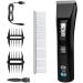 Electric Cordless Hair Clippers for Men Quiet LCD Display USB Rechargeable Beard Cutter Hair Trimmers Set Professional Grooming Haircut Kit for Adults Kids
