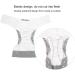 Buy Reusable Adult Diaper - Washable Adjustable Cloth Cover for Incontinence Care - Gray - Buy Online on GoSupps.com