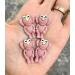 KAWS Nail Charms 4pcs - Mixed Green Pink | Add a touch of art to your nails - Buy Online on GoSupps.com