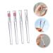 4pcs Silicone Lip Brush Set - Portable Lip Mask & Eyeshadow Makeup Tools for Effortless Lipstick & Lip Gloss Application - Buy Online on GoSupps.com